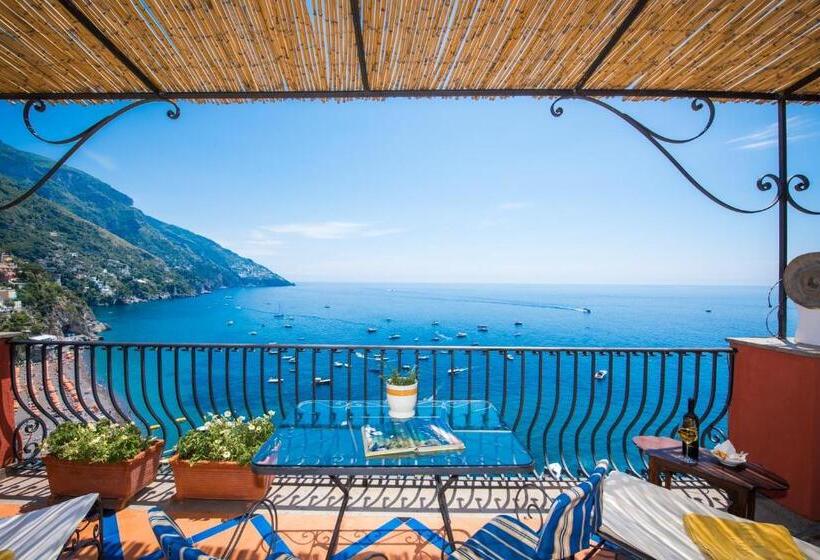 Camera Superiore Vista Mare, Albergo Miramare Positano