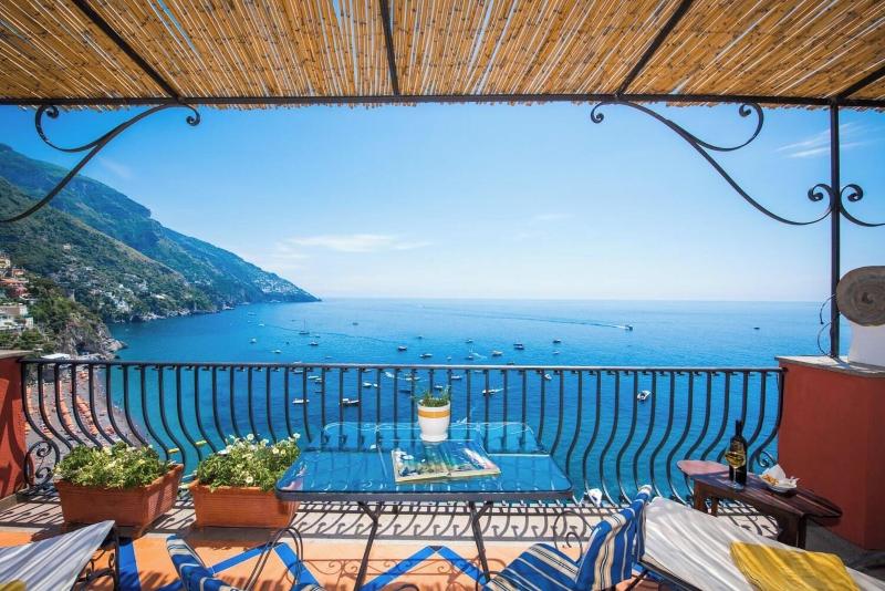 Номер Superior Вид на Море, Albergo Miramare Positano
