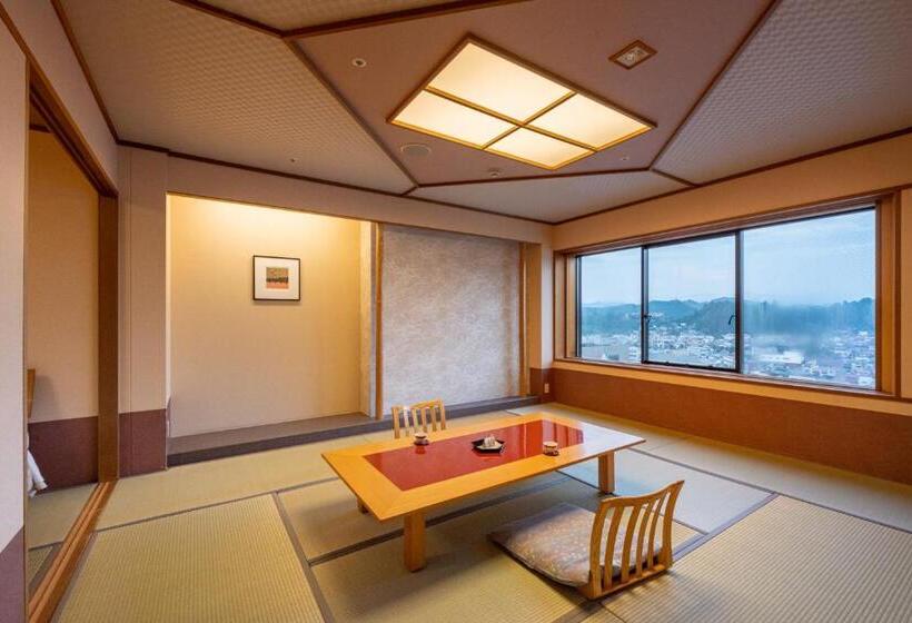 اتاق استاندارد چهار تخته, Hida Takayama Onsen Hida Hotel Plaza