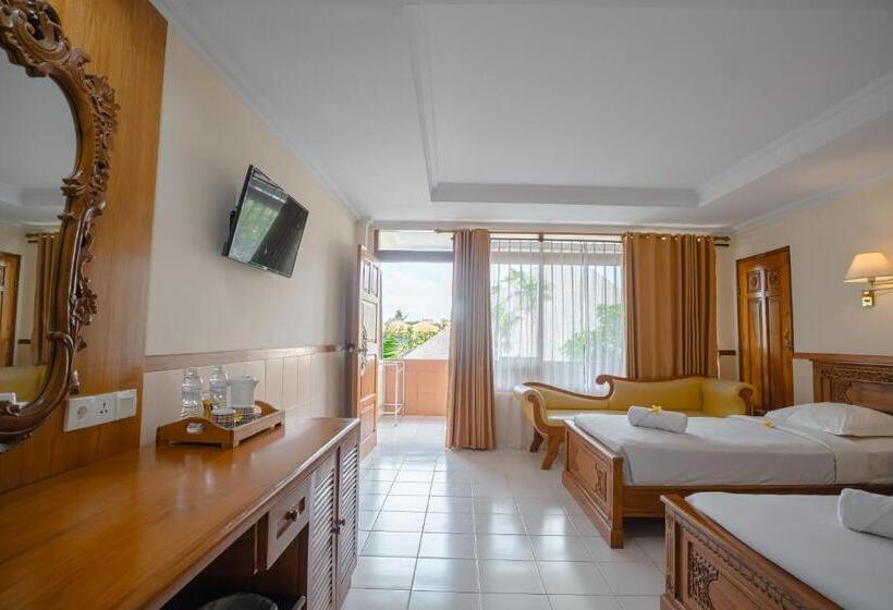 Номер Deluxe, Palm Beach Hotel Bali