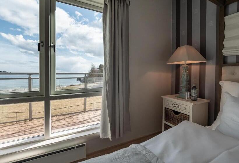带1个卧室的带海景的公寓, Strand Hotel Fevik   By Classic Norway Hotels