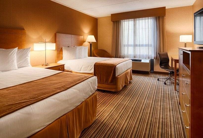 带2个双人床的标准工作室, Best Western Royal Plaza Hotel And Trade Center