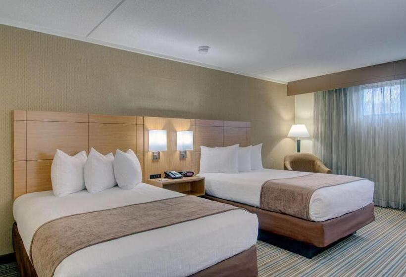 带2个双人床的标准工作室, Best Western Royal Plaza Hotel And Trade Center