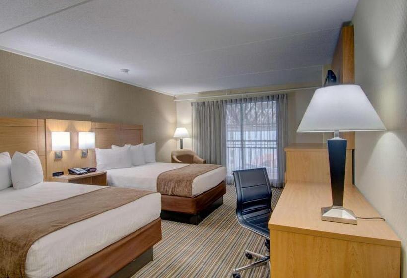 带2个双人床的标准工作室, Best Western Royal Plaza Hotel And Trade Center