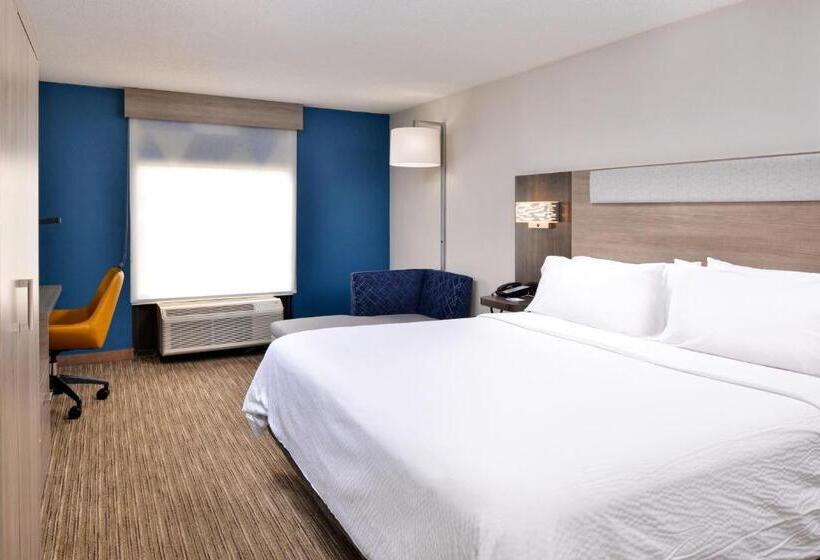 带大床的标准间, Holiday Inn Express Winston Salem Medical Ctr Area