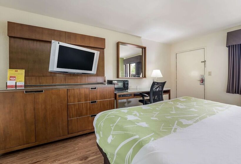 장애인을 위한 더블 침대 스탠다드 룸, Econo Lodge Atlanta Airport East