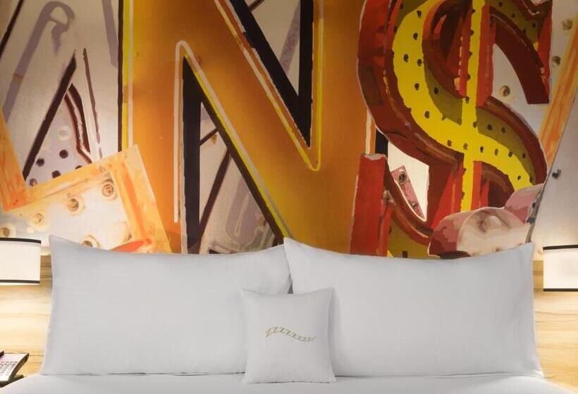 带观景和大床的豪华房间, The Linq Hotel + Experience