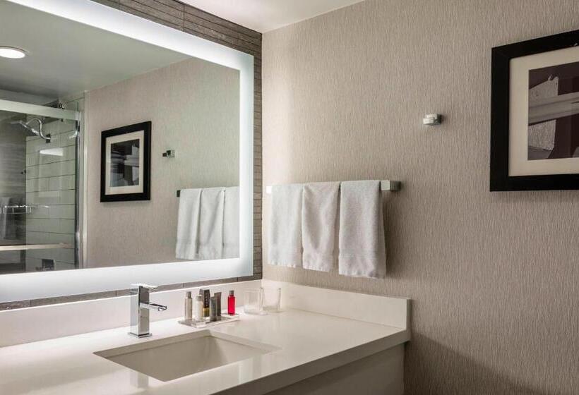 스탠다드 룸 킹사이즈 침대, Boston Marriott Newton