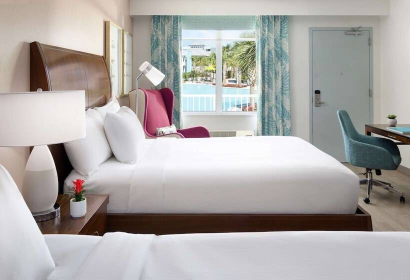 ２ダブルベッドのスタンダードルーム, Hilton Garden Inn Key West / The Keys Collection