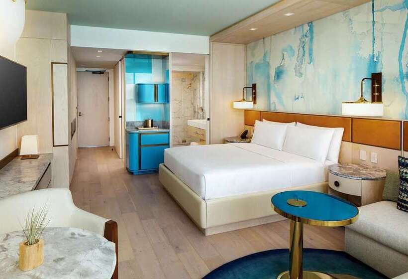 Quarto Standard Cama King, Hilton Oakland Airport