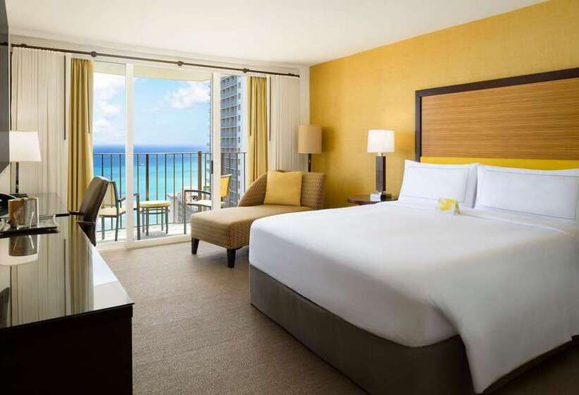 Номер Deluxe с Видом, Hilton Waikiki Beach Resort & Spa