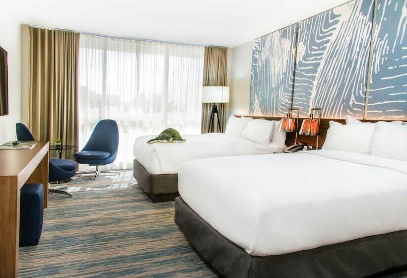 ２ダブルベッドのスタンダードルーム, B Ocean Resort Fort Lauderdale Beach
