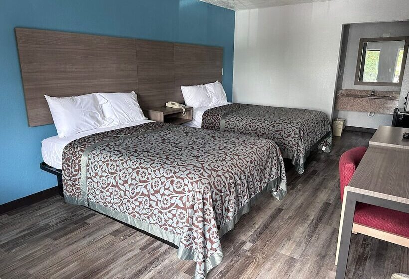 带2个双人床的标准工作室, Americas Best Value Inn & Suites Murfreesboro