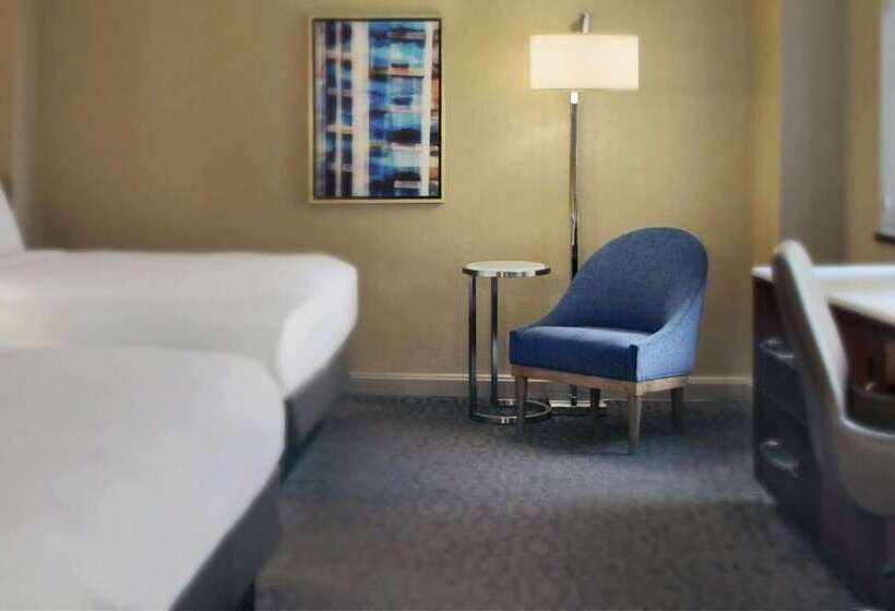 Standaardkamer met 2 Tweepersoonsbedden, Hilton Chicago