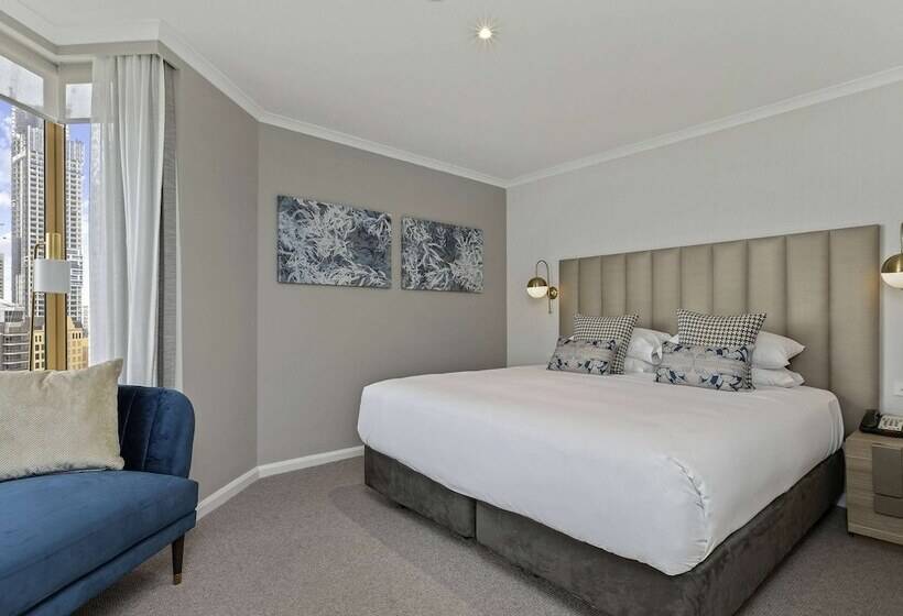 침실 2개 디럭스 아파트, The Sebel Quay West Suites Sydney