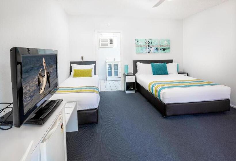 스탠다드 룸 1층, The Beach Motel Hervey Bay