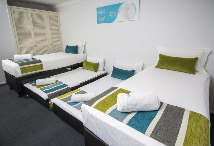 침실 2개 아파트, The Beach Motel Hervey Bay