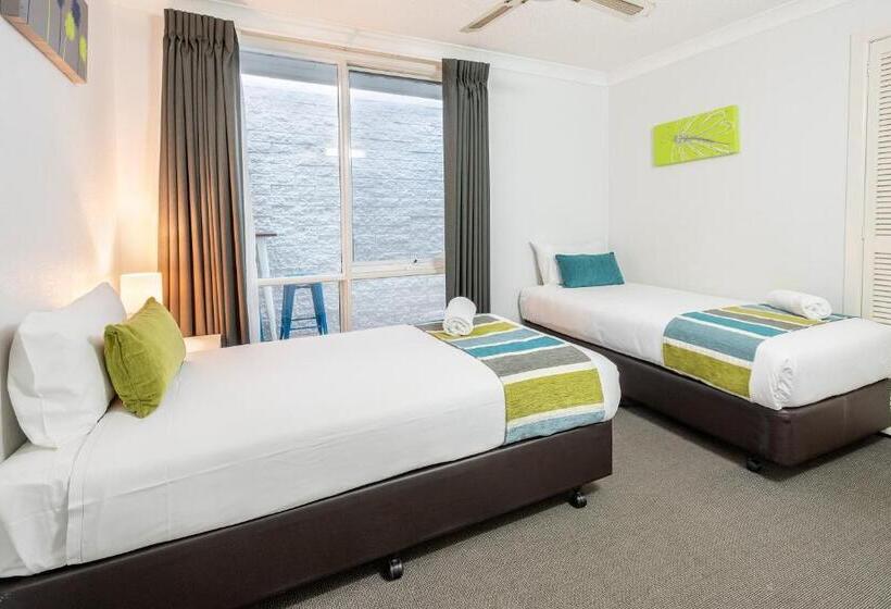 침실 3개 아파트, The Beach Motel Hervey Bay