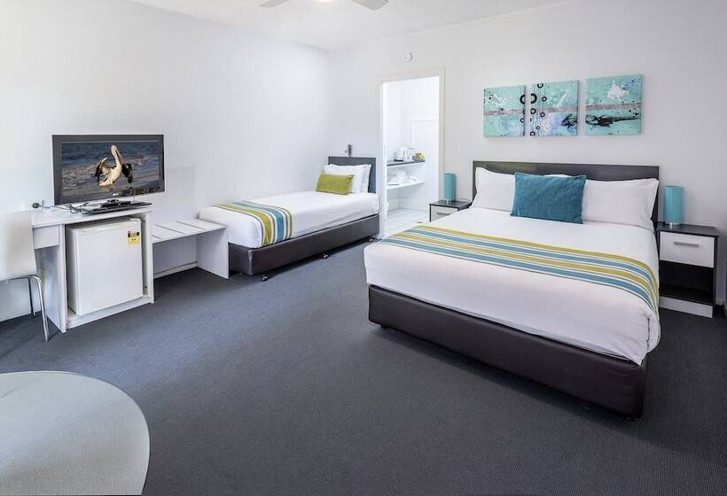 스탠다드 룸 1층, The Beach Motel Hervey Bay
