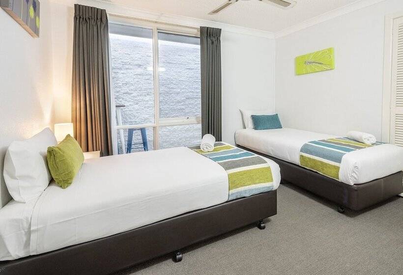 침실 4개 아파트, The Beach Motel Hervey Bay