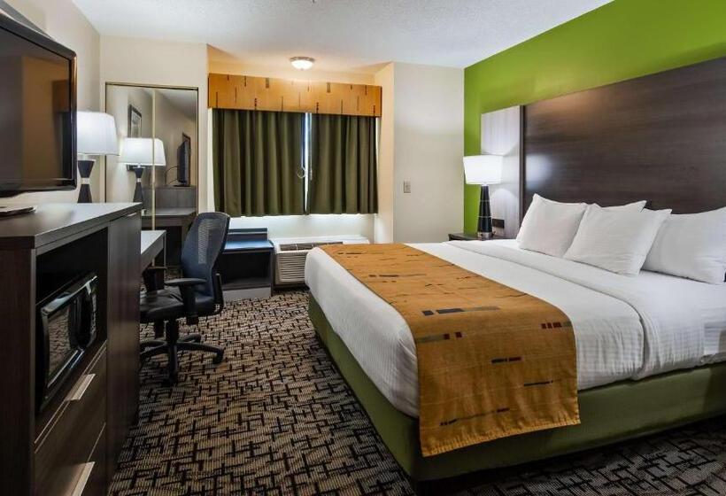 Номер Стандарт Кровать Кинг Адаптированный для Инвалидов, Best Western Crown Inn & Suites   Batavia