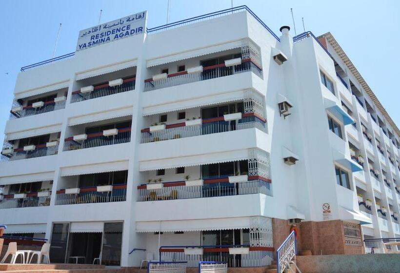 Апартаменты 1 Спальня Вид на Бассейн, Residence Yasmina Agadir
