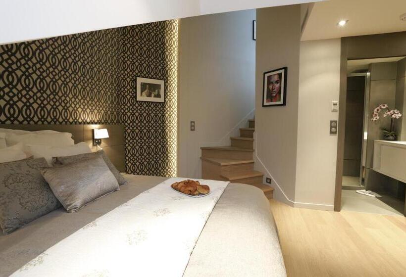 آپارتمان دوبلکس 1 خوابه, Roi De Sicile   Rivoli    Luxury Apartment