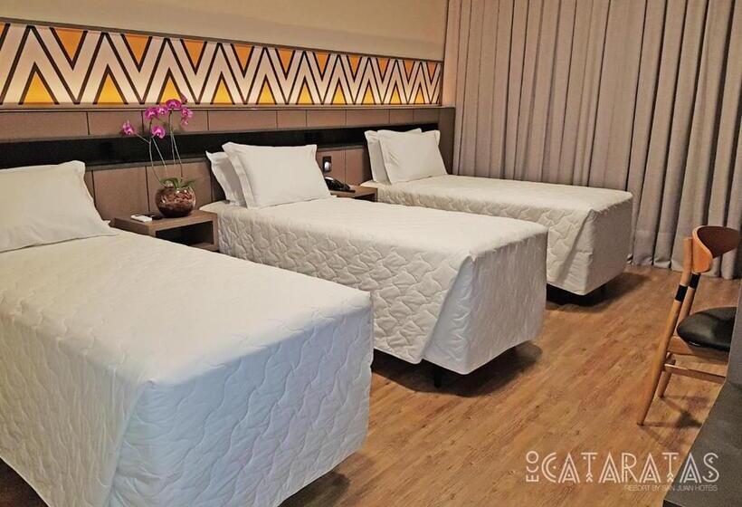 수피리어 트리플 룸, Complexo Eco Cataratas Resort By Sj