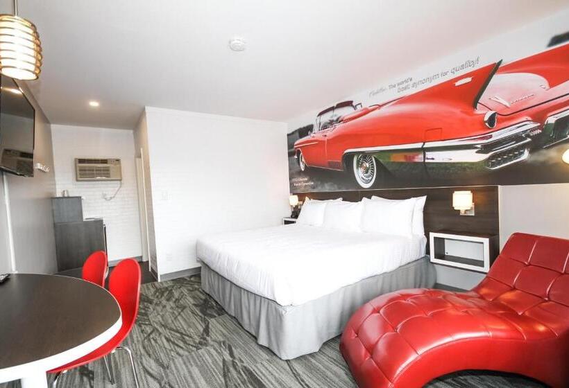 חדר סטנדרט עם מיטת קינג, Cadillac Motel Niagara