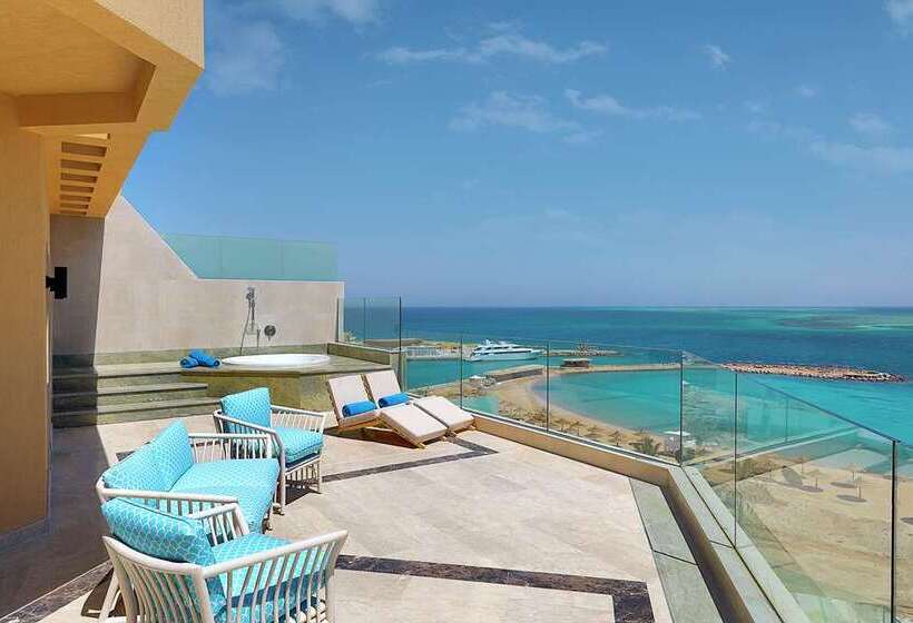Suite Kingsize Bett, Hilton Hurghada Plaza