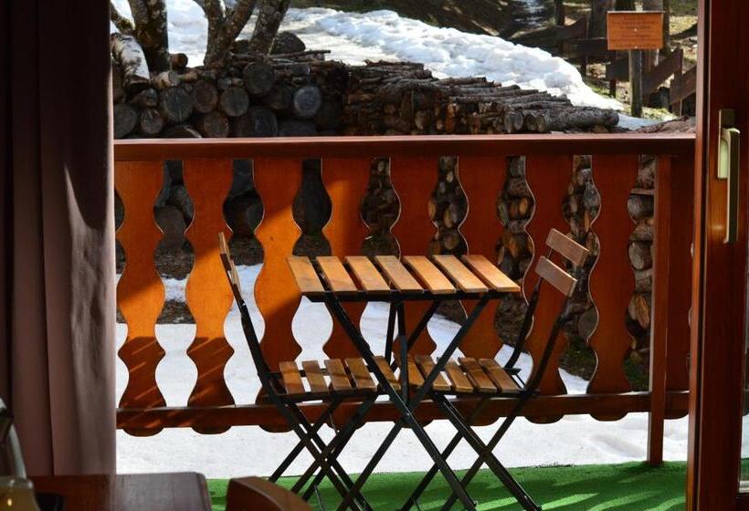 اتاق استاندارد با بالکن, Hôtel Serre Palas