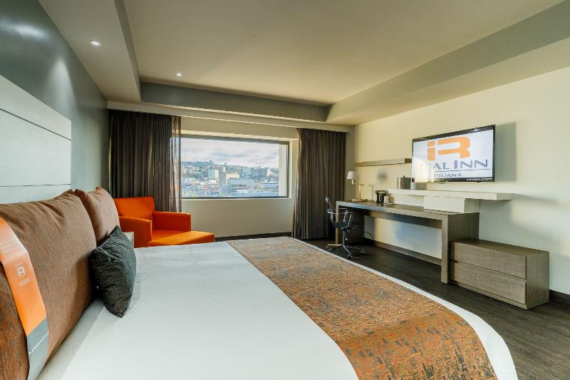キングサイズベッドのエクゼクティブルーム, Real Inn Tijuana By Camino Real Hoteles