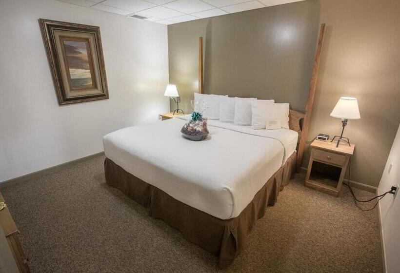 장애인을 위한 킹사이즈 침대 스탠다드 룸, Lodging On The Square