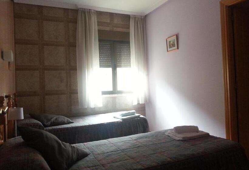 غرفة قياسية فردية, Hostal La Collada De Aralla