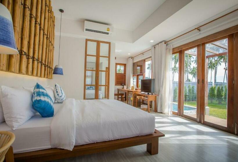 침실 1개 디럭스 빌라, Rest Sea Resort Koh Kood