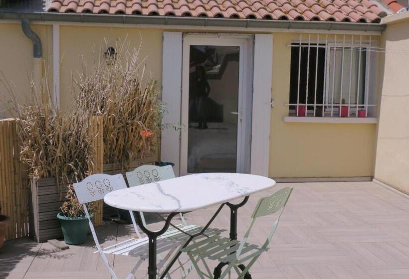 Люкс 2 Спальни, B&b Le Patio En Ville   Chambres D Hôtes
