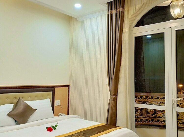 اتاق دلوکس با تخت کینگ و چشم‌انداز, Sugar Land Villa Hotel Dalat
