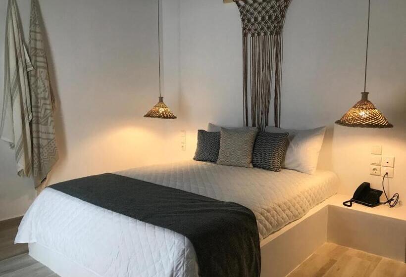 اتاق یک تخته با چشمانداز باغ, Aellia Hotel & Suites Leros