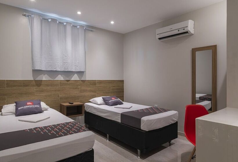 스탠다드 룸, Mega Aeroporto Hotel Apenas 1 Km De Distância Do Aeroporto De Fortaleza