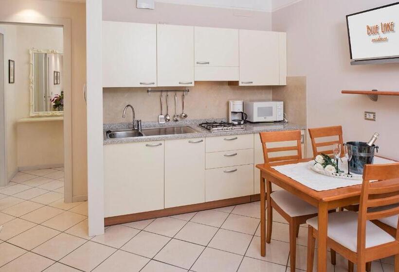 带1个卧室的高级公寓, Blue Lake Residence   Bardolino