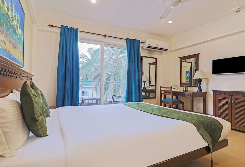 غرفة قياسية, Treebo Premium Dona Eliza, 700 Metres From Calangute Beach
