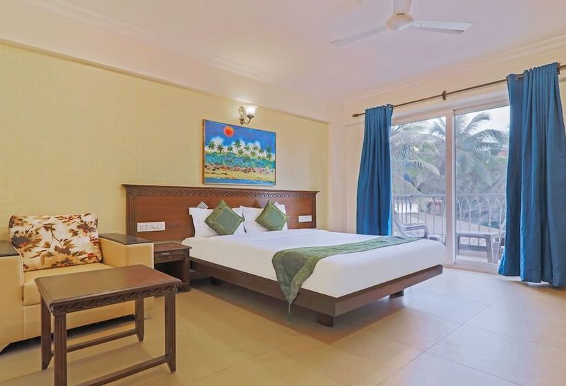 غرفة قياسية, Treebo Premium Dona Eliza, 700 Metres From Calangute Beach