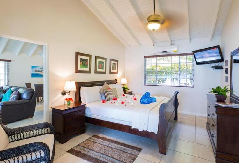 بانگلوی استاندارد با چشم‌انداز دریا, Blue Waters Inn