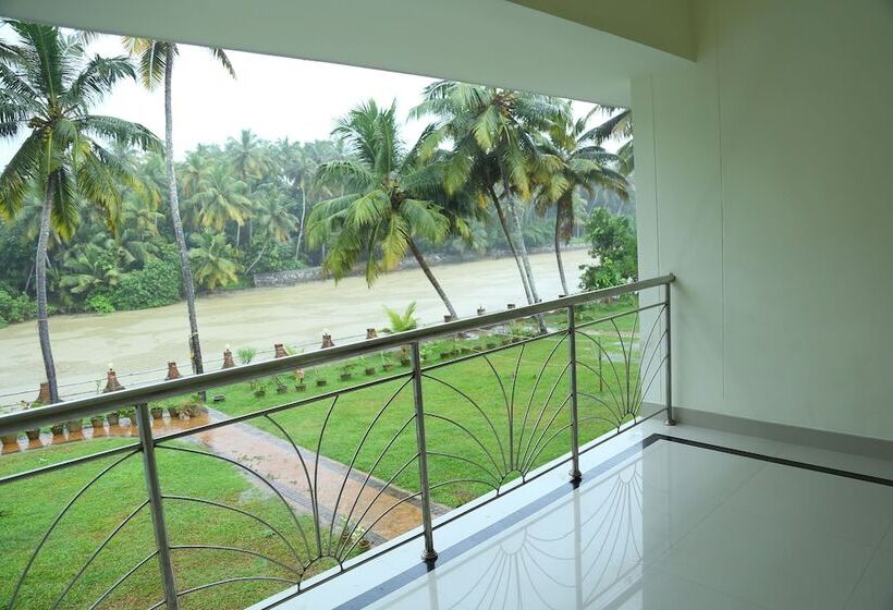 스탠다드 룸 더블 침대, Travancore Island Resort