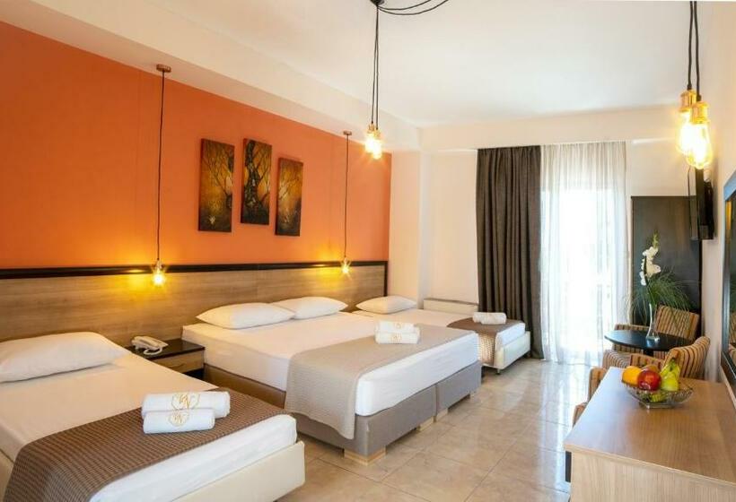 חדר סטנדרט לארבעה, Villa Nickolas