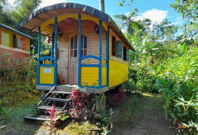 Дом 1 Спальня, Hosteria La Roulotte   Mindo