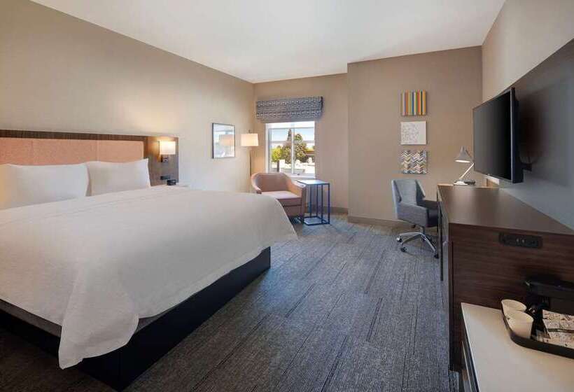 스탠다드 룸 킹사이즈 침대, Hampton Inn Riverside Downtown