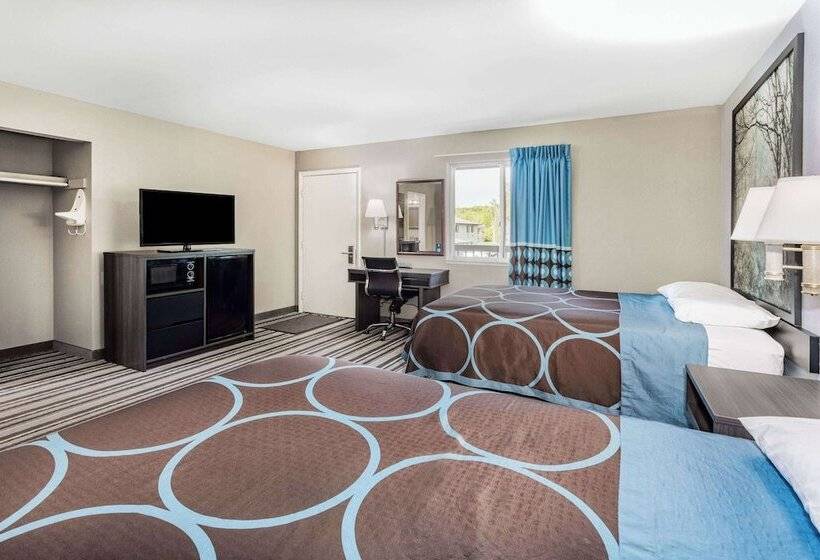 Номер Стандарт 2 Двуспальные Кровати, Super 8 By Wyndham Marysville/port Huron Area