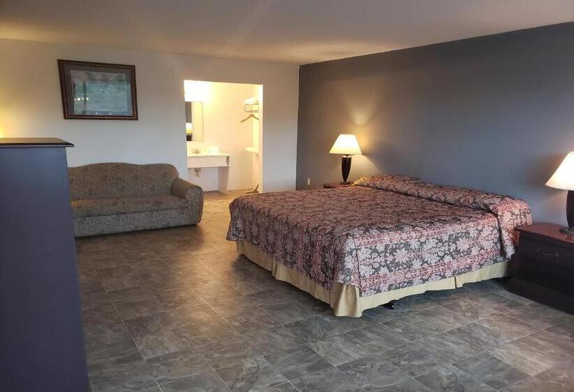 장애인을 위한 킹사이즈 침대 스탠다드 룸, OYO Hotel Whitely City Hwy 27 KY