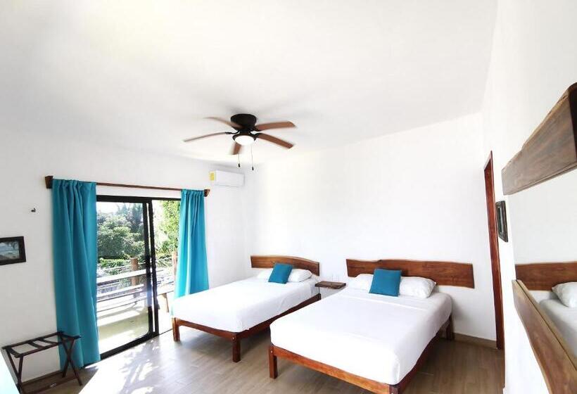 Deluxe Kamer met Balkon, Ade Hotel Bacalar